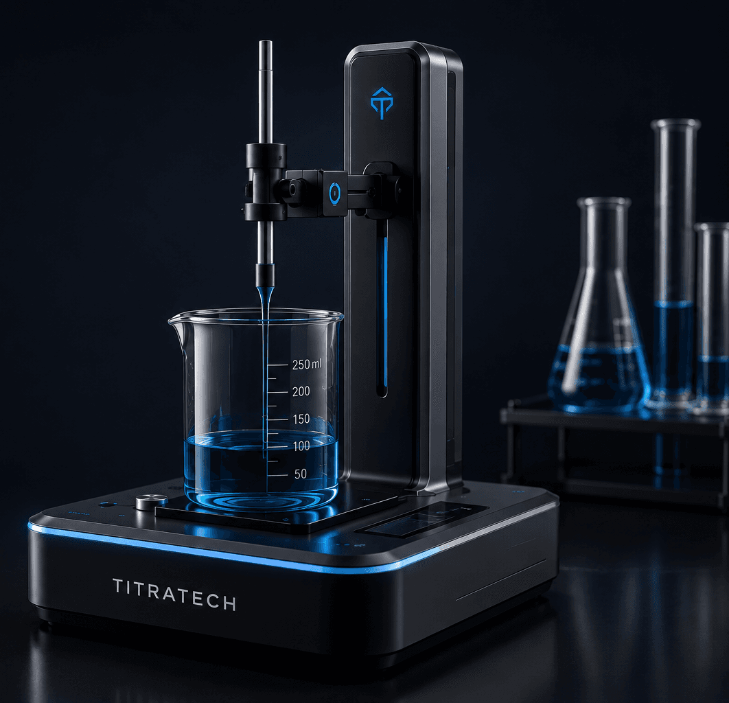 TitraTech physical-digital chemistry training system